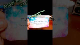 Angel blessings for today - Earth guide - 04-Sep-2024 #angleguidence #youtubeshorts #tarotshorts