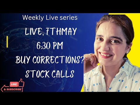 Are corrections a chance to buy stocks, Indices stable?  #weeklylive #Tuesdaylive #anupamsharmarao