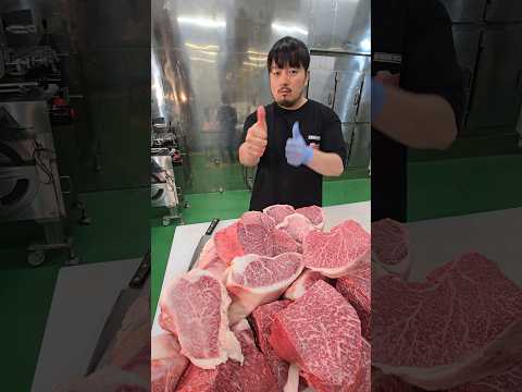 ウチヒラ、マル、ラムを分割して断面見せてみた🥩wagyubeef🐃