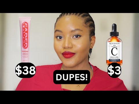 SHOCKING 😮 BRIGHTENING SERUMS! PRODUCT DUPES FOR AN EVEN AND RADIANT SKIN TONE