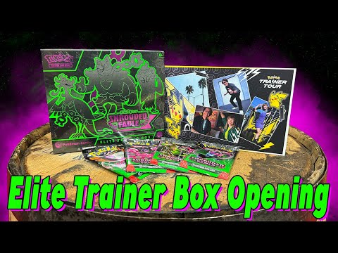 Shrouded Fable Elite Trainer Box Opening plus I'M CO-HOSTING A TV SHOW ABOUT POKÉMON