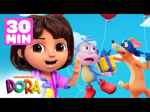 30 MINUTES of Rainforest Action-Packed Adventures with Dora! #5 | Dora & Friends