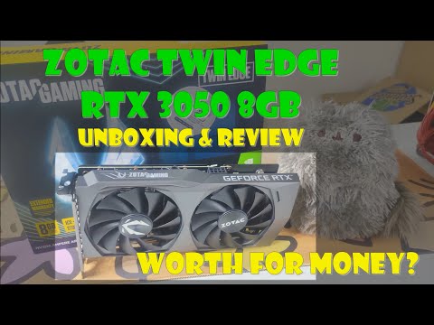 Zotac Twin Edge RTX 3050 8GB Unboxing and Review! Is it worth for the price?