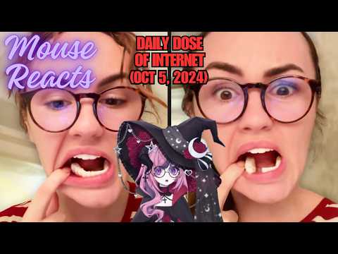 Mouse Reacts to Daily Dose of Internet | Teeth Aren't Supposed To Do This | (October 5, 2024)