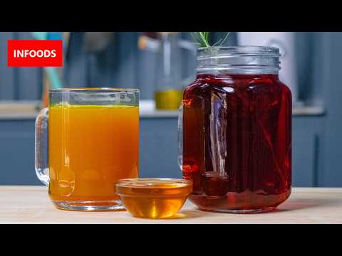 Herbal Tea Recipes | Hibiscus Rosemary Tea and Ginger Turmeric Tea Recipes | Infoods