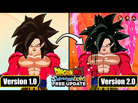 DRAGON BALL: Sparking! ZERO (Version 2.0) – New SSJ4 Goku Free Update & Buffs!