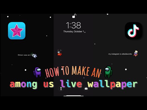 Among Us Live Wallpaper Tutorial | Videostar