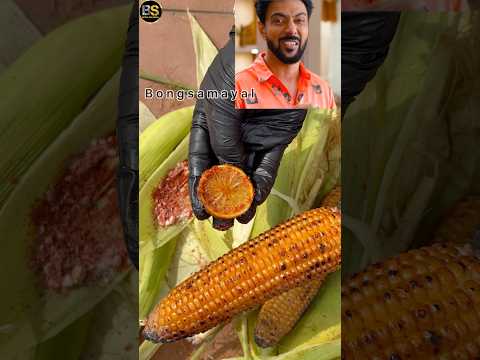 Authentic Grilled Corn Recipe | #ranveerbrar #shorts