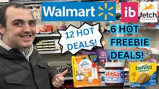 6 HOT FREEBIE DEALS AT WALMART! ~ 12 HOT WALMART COUPONING DEALS ~ JANUARY 2025