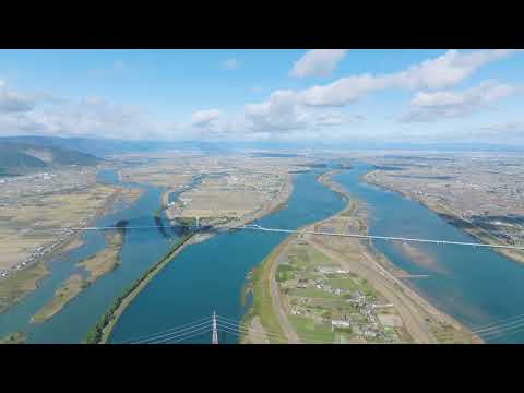 木曽三川合流4K 北へ進む