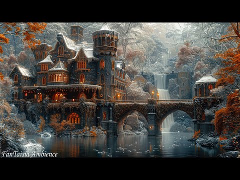 Traditional Celtic Music - Charming Celtic Winter - Snowy Castle and Medieval Relaxing Music