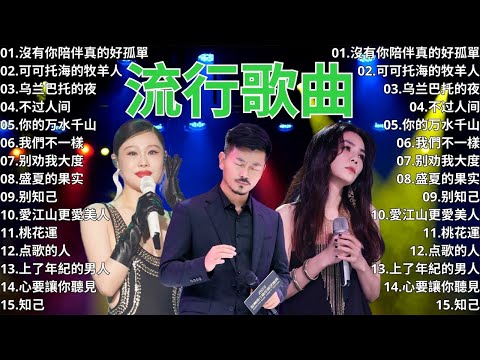 2024流行歌曲 ▶️ 大陸流行歌曲 2024流行歌曲 ⏩ 無廣告 🎶 2024最新歌曲 - 沒有你陪伴真的好孤單, 可可托海的牧羊人, 乌兰巴托的夜