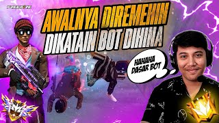 PRANK STREAMER AWALNYA DIKATAIN DILEDEKIN DIREMEHIN KARENA DILOBBY PAKE P90 UNGU | 🖥 Freefire