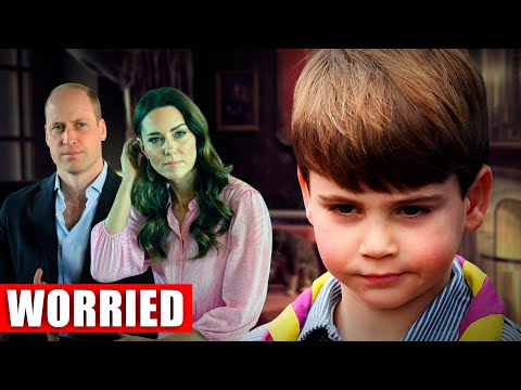 SOMETHING'S GOING ON... CATHERINE AND WILLIAM ARE WORRIED ABOUT THEIR YOUNGEST SON LOUIS