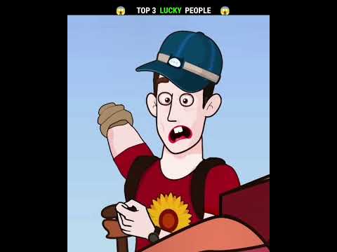 Top 3 lucky people #viral #trending