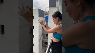 #urfijaved drops her #iphone from her #balcony #shorts #uorfijaved #droptest #bollywood #actress