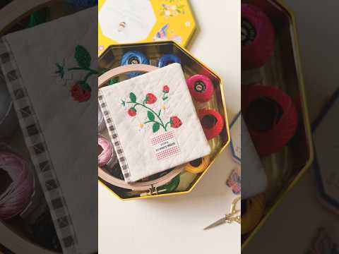 Minki’s Needle Book + Garden Friends Embroidery Kit