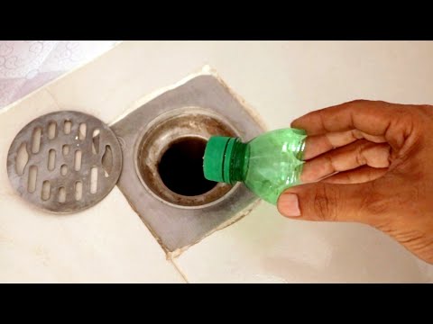 For This  Reason You Should Put A Bottle In Your Bathroom Drain Right Now!