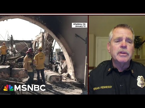 'One ignition away from another disaster': Fire Chief on devastation in California