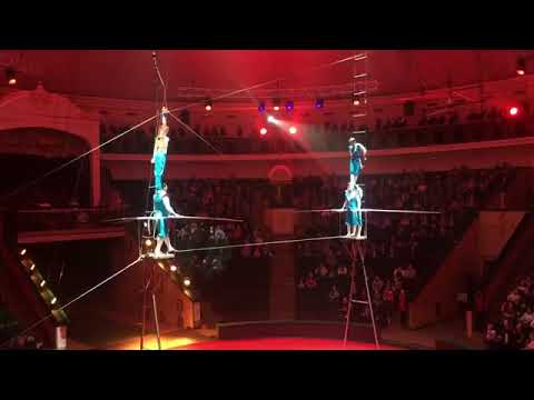 Hire Wire Circus Act Extreme Danger Hight Performance Entertainment