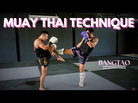 Muay Thai Technique for Beginners | Lerdsila and Kaimookao | Bangtao Muay Thai Training Camp Phuket