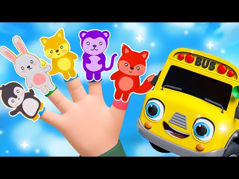 Five Little Monkeys | Preschool Cartoon Songs for Kids and Nursery Rhymes - Baby Car Songs TV