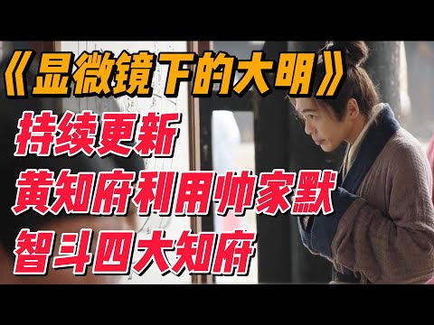 显微大明4：黄知府利用帅家默智斗四大知县 #影视解说 #中国电视剧