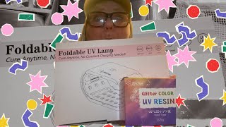 #477 JDICTION RECHARGEABLE/CORDLESS UV LAMP AND A HAUL!! @JDictionResin #jdictioncrafting