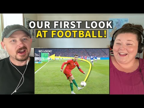 Americans React to Impossible Moments in Football - This is AWESOME!