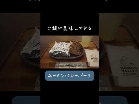 【Vlog】ムーミンバレーパークのご飯が美味しすぎる