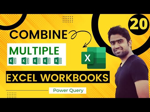 How to Append/Combine Multiple Excel Workbooks in one Sheet | Power Query Tutorial 2022