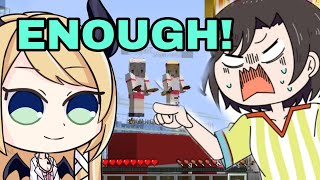 Yuzuki Choco Keep Giving Ozora Subaru Headache | Minecraft [Hololive/Eng Sub]