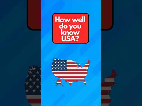 How well do you know about USA? 🗽 Quick quiz 🧠 #quiz #trivia #usa  #testyourknowledge #countryquiz