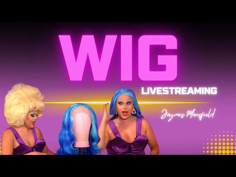 Wig Wednesday: Styling the Blue Vibes Wig by Jaymes Mansfield Beauty