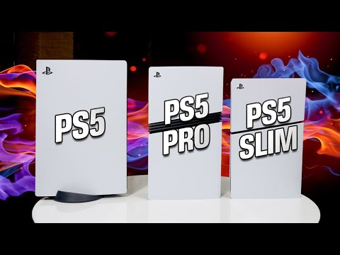 PS5 Pro vs PS5 Slim vs PS5: What's the difference???