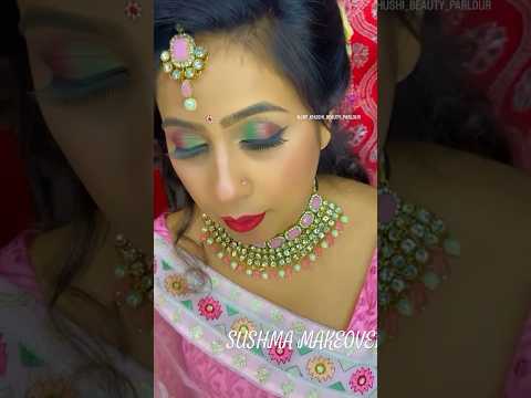 ￼￼ENGAGEMENT HD MAKEUP lOOK 👀✨❤️ #makeup #bridalmakeup by sushma makeover from khushi beauty parler