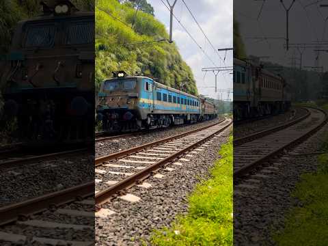 Power on the move: Six mighty train engines thunder down the tracks #trains #indianrailways #reels