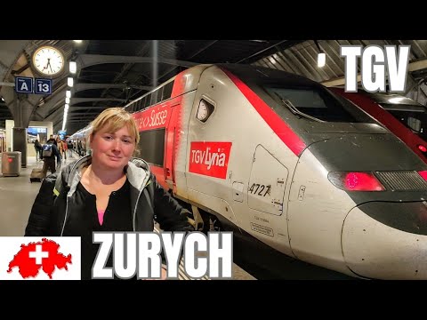 🇨🇭 ZURICH HB. HIGH SPEED TRAINS 320km/h ICE, TGV, PANORAMIC TRAINS. Main Station!