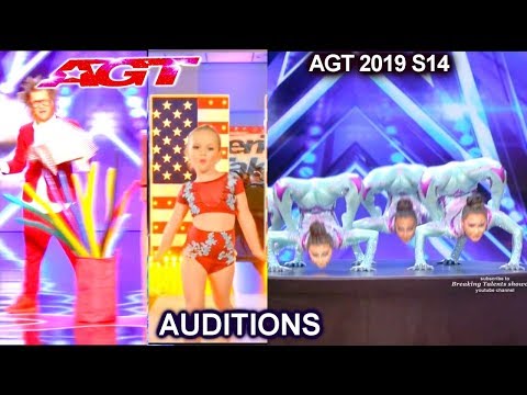 Other Contestants Shown in Auditions 6 Jecko Angara Contortion & More | America's Got Talent 2019