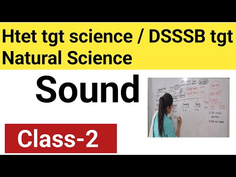 Sound Class-2 || Free, Forced, and damped Vibration || htettgtscience #dsssb2024 #chandigarh tgt