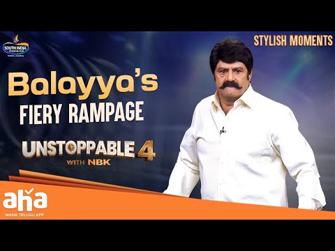 When Narasimha Naidu Turns Up the Heat! 🔥 | Unstoppable with NBK | ahavideoIN