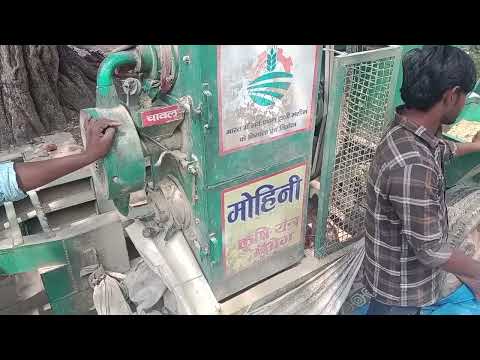 tractor rice mill //tractor rice mill machine// ट्रैक्टर से धान कूटने वाली मशीन #Ricemill #tractor