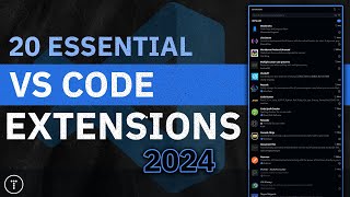 20 Essential VS Code Extensions