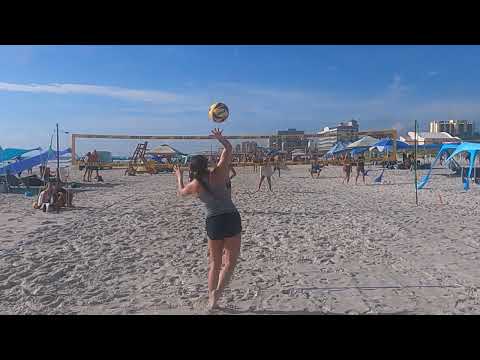 First Coast Volleyball - Jacksonville Beach - Womens A Pool - Lofton/Schrock vs Ferrer/Jackson