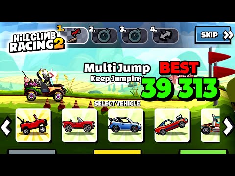 Hill Climb Racing 2 - Best 39313 in BILL THE PLUMBER Team Event