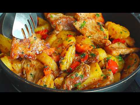 The fastest way to tenderize tough meat! 😉 Cooking delicious potatoes with meat. 😋