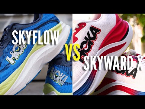 Hoka Skyward X vs Skyflow | Dos conceptos parecidos con acabados muy diferentes