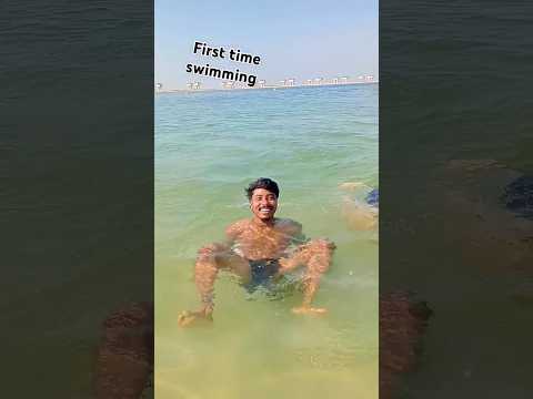 #Taste song #shortvideo #ytshort #youtube #first time swimming