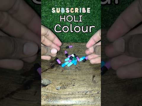 Holi Capsule Colour 2025 || Holi Colour || Holi Gadget #shorts #holicolours #new