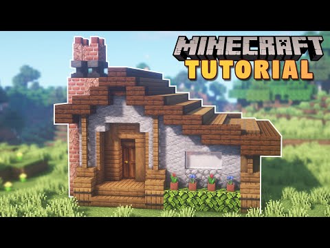 Minecraft Small Rustic House Tutorial